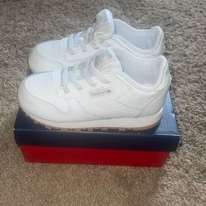 White Reebok Classic